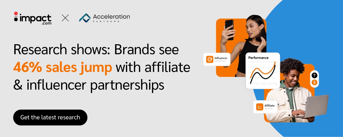 Research shows: Brands see 46% jump with affiliate & influencer partnerships